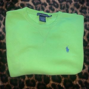 Ralph Lauren - green crewneck - size medium